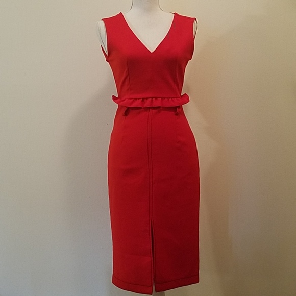 Zara Dresses & Skirts - NWT Zara Red cocktail hour Dress